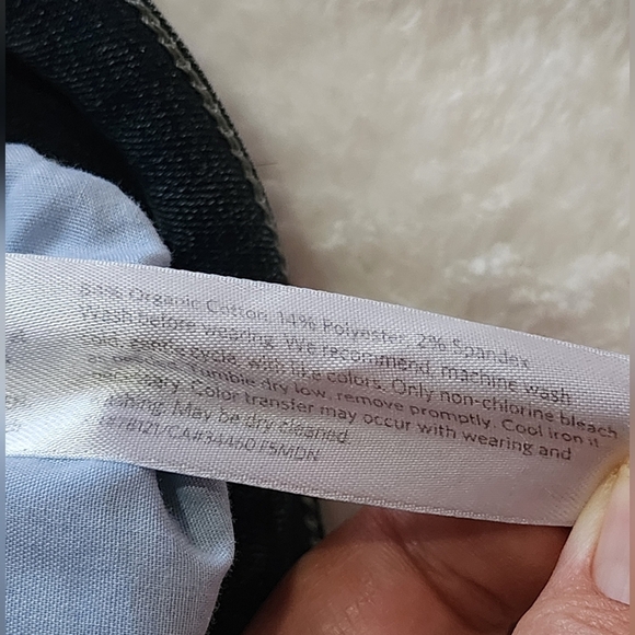 Eileen Fisher dark-wash straight-leg jeans New without tags 31" inseam - Picture 6 of 6
